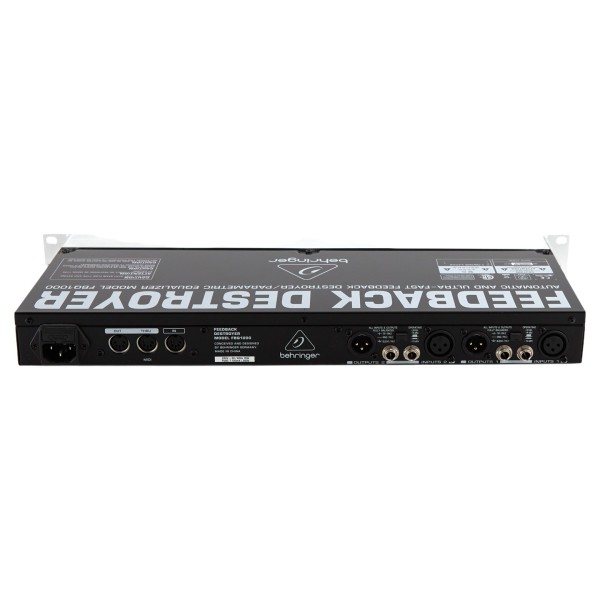 Behringer FBQ1000 Feedback Destroyer - Secondhand at Gear4music