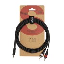 Stagg SYC Stereo Mini Jack to Dual Phono Cable (3m/10ft)