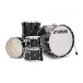 Sonor AQ2 22'' 5pc Complete Drum Kit With Free Hardware & Throne, Transparent Black