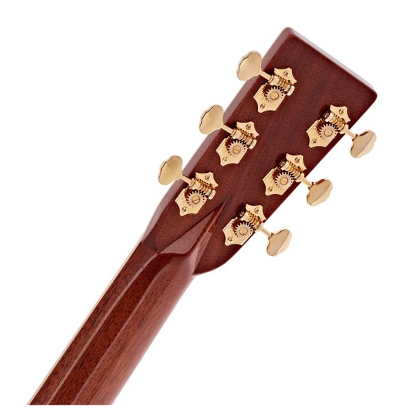 Martin OM45 - back of headstock