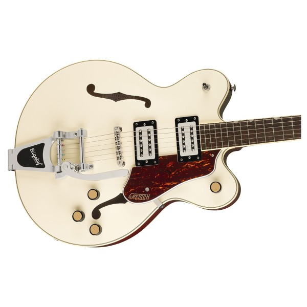 Gretsch G2622T Streamliner Center Block Double-Cut with Bigsby, Laurel Fingerboard, Vintage White - Body
