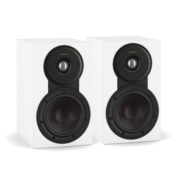 DALI Sonik 1 Bookshelf Speakers, White - pair 