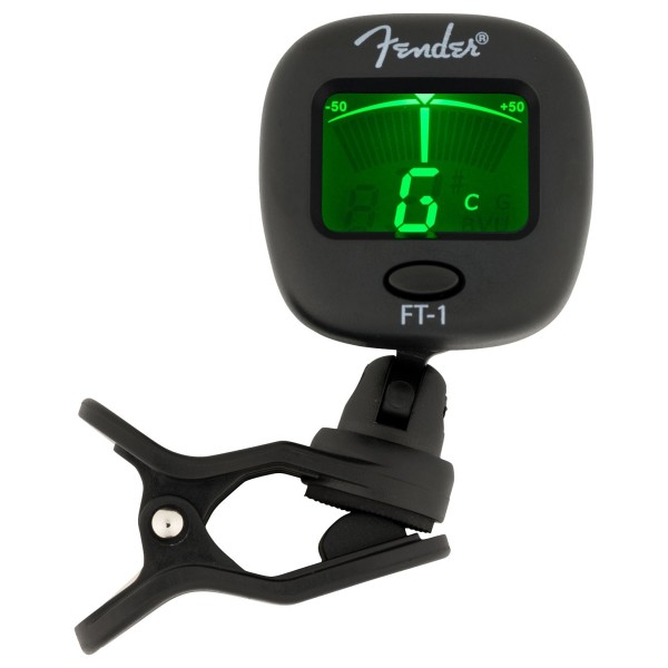 Fender FT-1 Pro Clip-On Tuner, Black