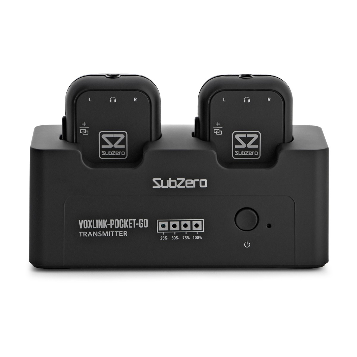 Click to view product details and reviews for Subzero Voxlink Pocket Go Wireless Dual In Ear Monitor System.