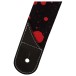 Jackson Splatter Strap, Black and Red, 2