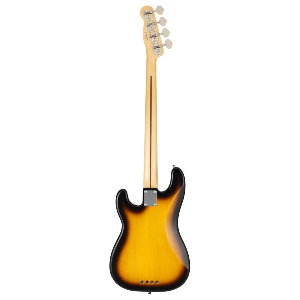 Fender Made in Japan Traditional Original 50s Precision Bass Maple Fingerboard, 2-Color Sunburst - back