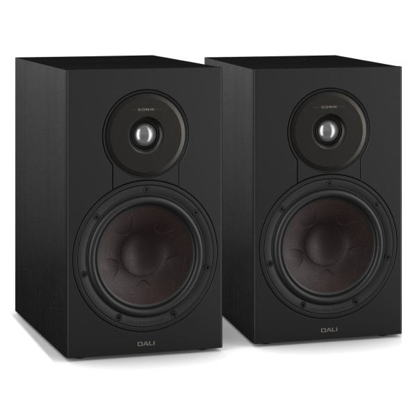 DALI Sonik 3 Bookshelf Speakers, Black Ash  -pair 