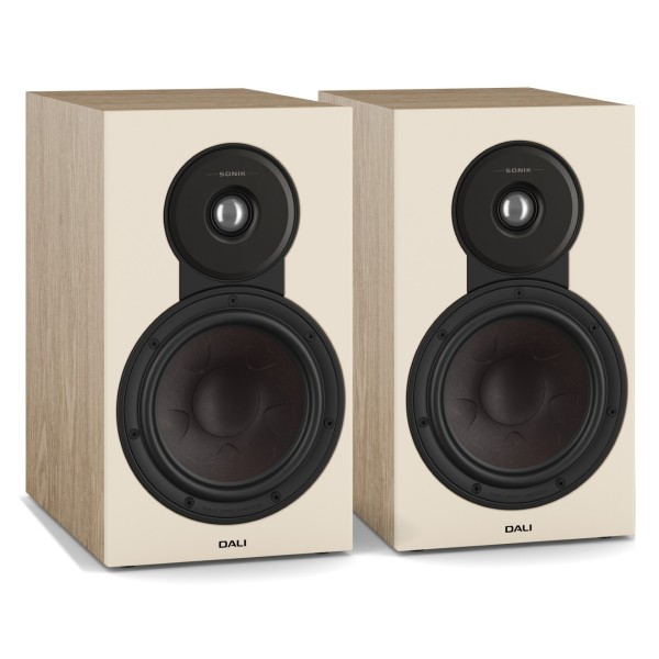 DALI Sonik 3 Bookshelf Speakers, Natural Oak - pair 