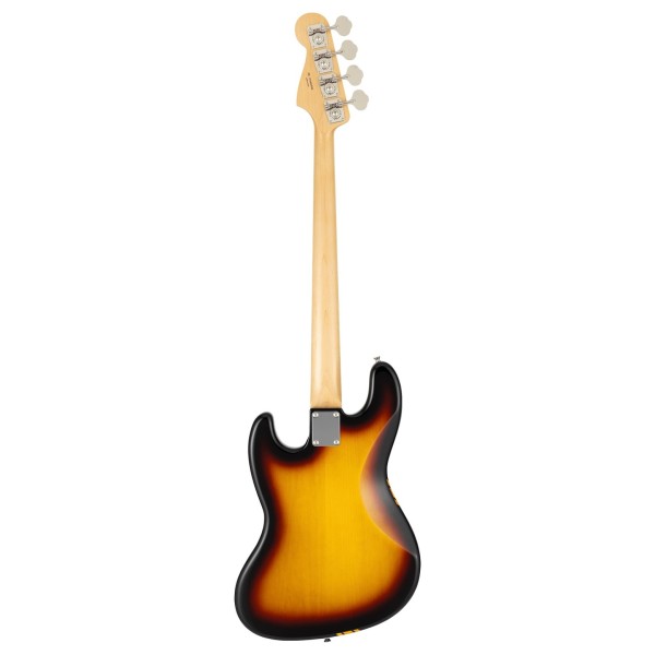 Fender Made in Japan Traditional 2025 Collection 60s Jazz Bass, Competition 3-C Sb / Aged Natural - back