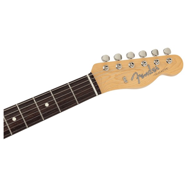 Fender Made in Japan Traditional 2025 Collection 60s Telecaster, Stardust Pink - headstock