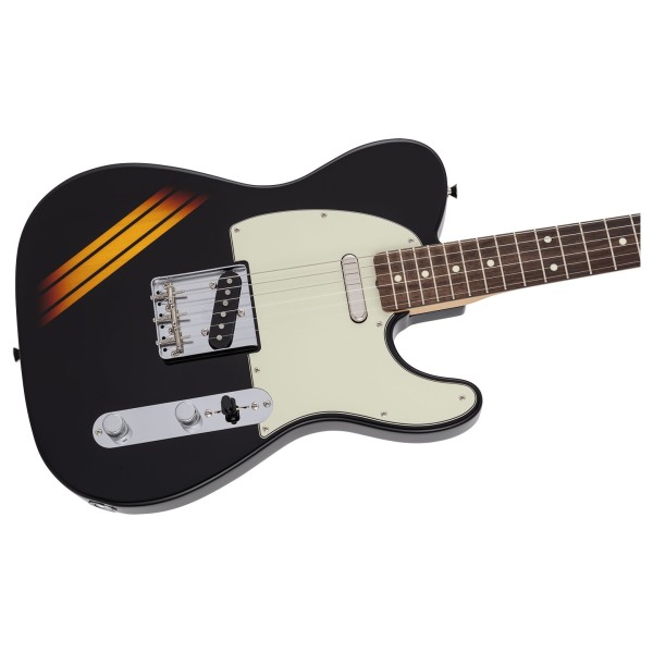 Fender Made in Japan Traditional 2025 Collection 60s Telecaster, Competition Black / 3-C Sunburst - body