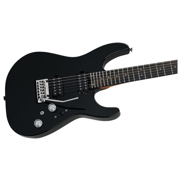 Charvel Pro-Mod Plus DK24 HH 2PT EB, Raven Black - body
