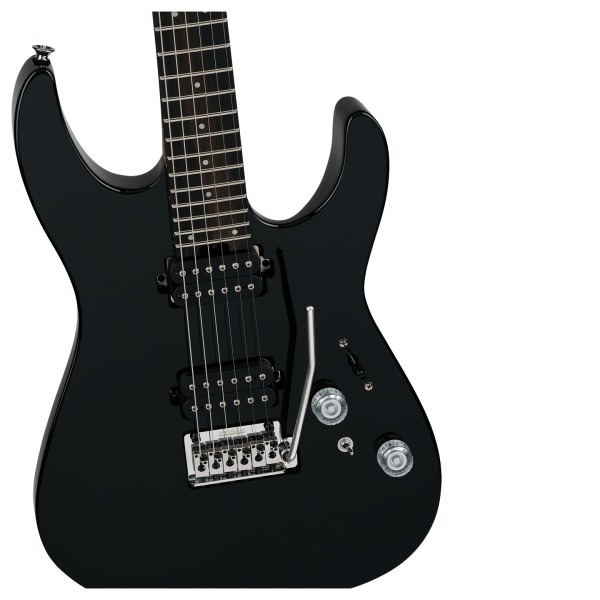 Charvel Pro-Mod Plus DK24 HH 2PT EB, Raven Black - hardware