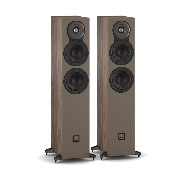 DALI Sonik 5 Floorstanding Speakers, Walnut main 
