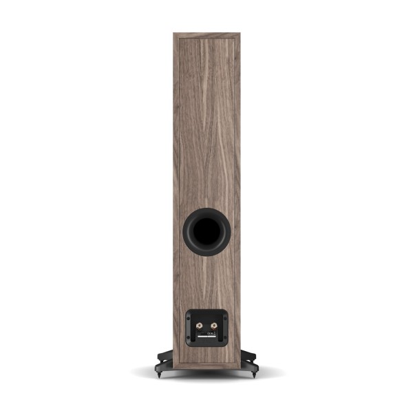 DALI Sonik 5 Floorstanding Speakers, Walnut rear 