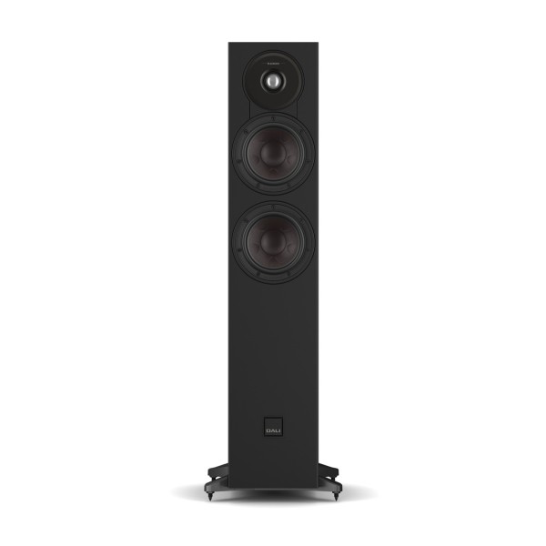 DALI Sonik 5 Floorstanding Speakers, Black Ash frint 