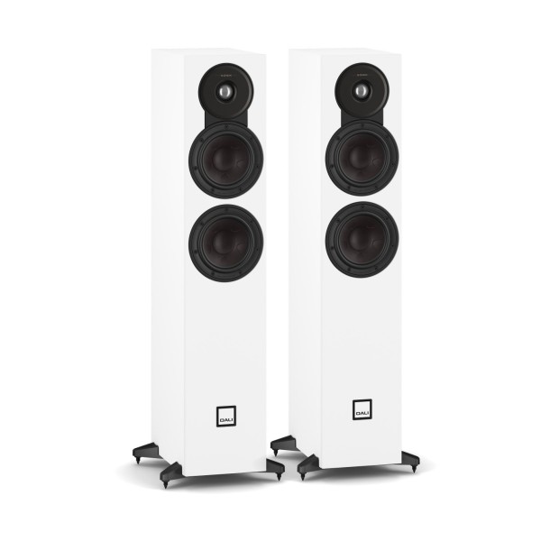 DALI Sonik 5 Floorstanding Speakers, White - main 