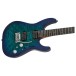 Charvel Pro-Mod Plus DK24 HH 2PT EB QM, Chlorine Burst - body