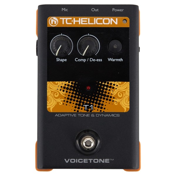 TC Helicon VoiceTone T1 EQ and Dynamics Vocal Processor
