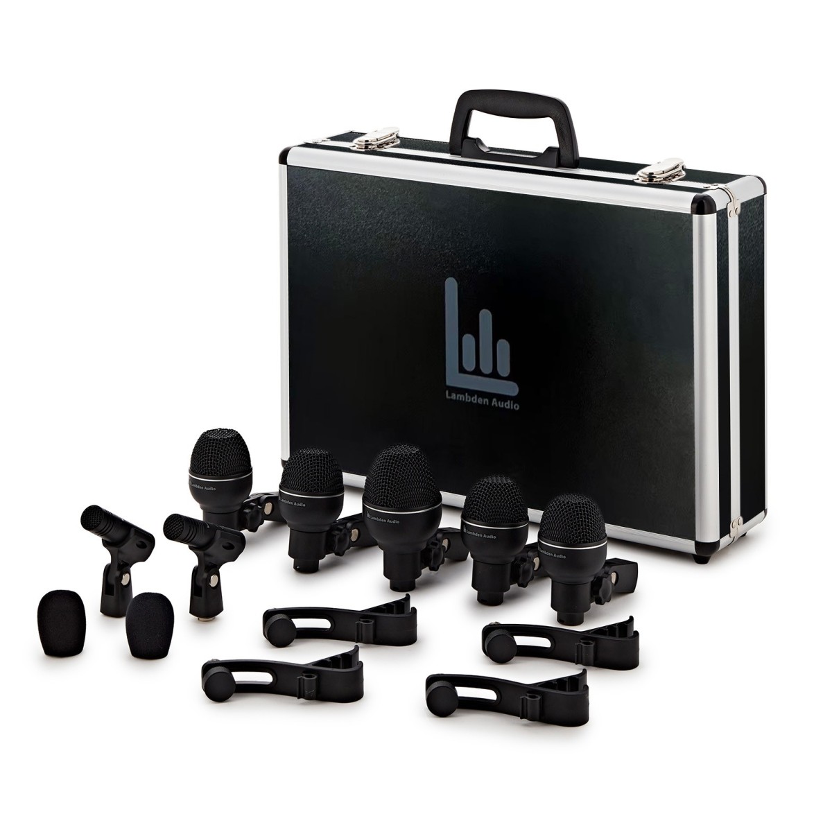 Click to view product details and reviews for Lambden Audio Dk7 7 Piece Drum Kit Mic Set.