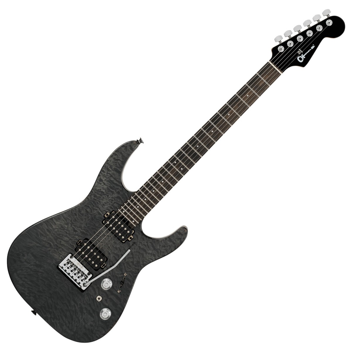 Charvel Pro-Mod Plus DK24 HH 2PT EB QM Midnight Ocean