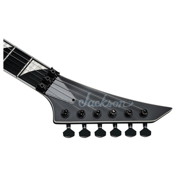 Jackson Pro Plus Pure Metal Limited Edition Kelly KE1A, Satin Black - headstock