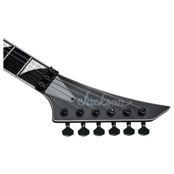 Jackson Pro Plus Pure Metal Limited Edition Rhoads RR1A, Satin Black - headstock