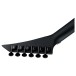 Jackson Pro Plus Pure Metal Limited Edition Rhoads RR1A, Satin Black - back of headstock