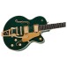 Gretsch Broadkaster Jr. LX Figured Center Block with String-Thru Bigsby & Gold Hardware, Tropic Aura - body