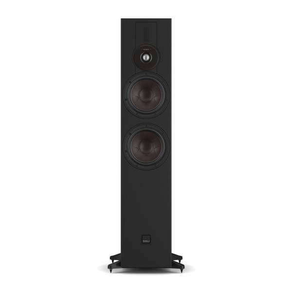 DALI Sonik 7 Floorstanding Speakers, Black Ash front 