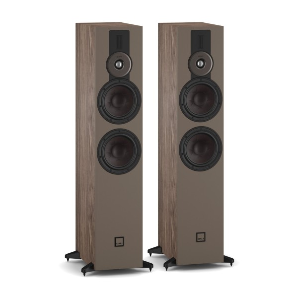 DALI Sonik 7 Floorstanding Speakers, Walnut - mai n