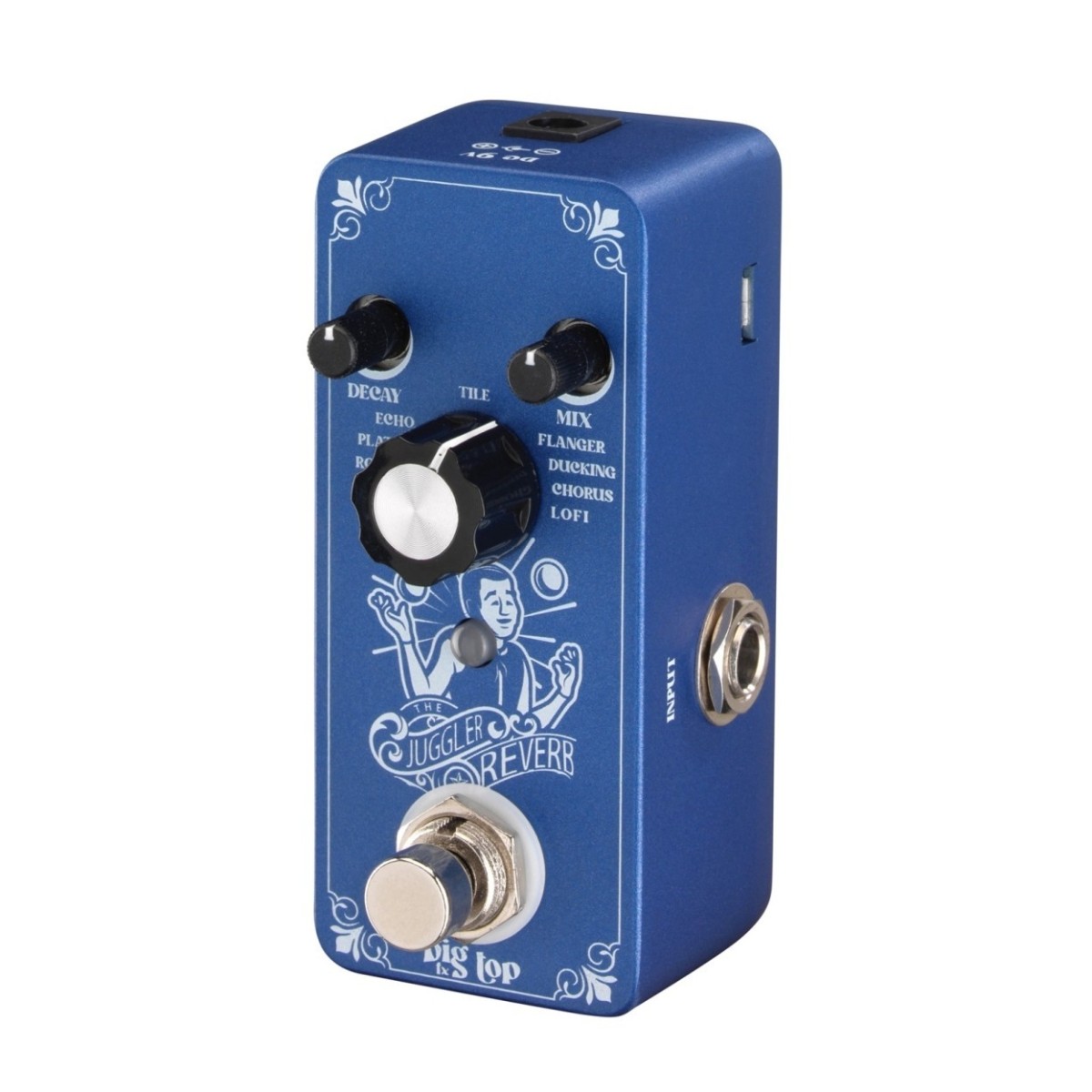 Big Top Juggler Mini Reverb Pedal - Ex Demo | Gear4music