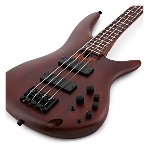 SR500E Electric Bass Guitar, Brown Mahogany - Body Detail