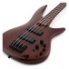 SR500E Electric Bass Guitar, Brown Mahogany - Body Detail