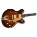 Gretsch Broadkaster LX Figured Center Block with String-Thru Bigsby and Gold Hardware, Havana Burst - body