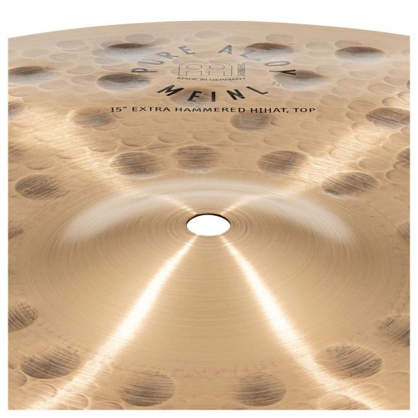 Meinl 15" Pure Alloy Extra Hammered Hihat