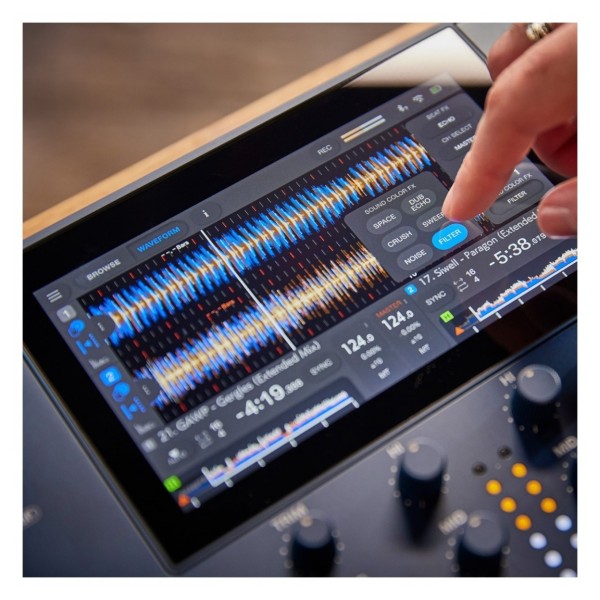 AlphaTheta OMNIS-DUO Wireless All-In-One DJ System - Detail