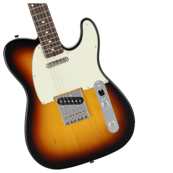 Fender Made in Japan Traditional 60s Telecaster RW, 3-Color Sunburst - hardware