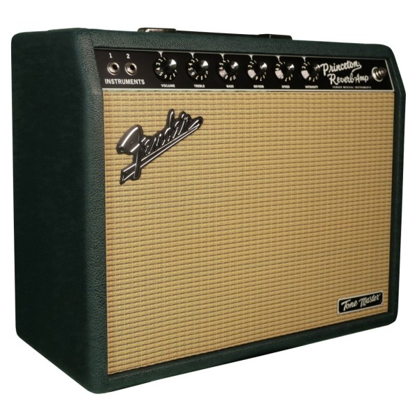 Fender Limited Edition Tone Master Princeton Reverb Jameson, British Racing Green - angled shot