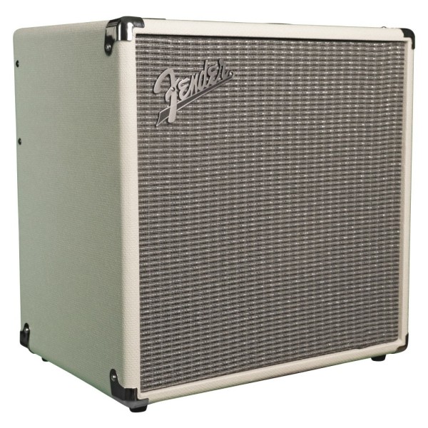 Fender Limited Edition Rumble 40 (V3), Ivory - angled shot
