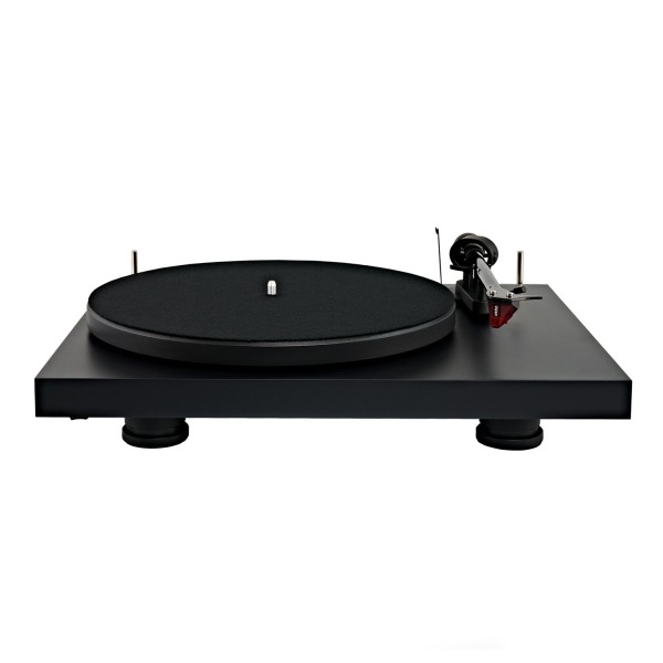 Pro-Ject Debut Carbon Evo Turntable, Satin Black - Front, high angle
