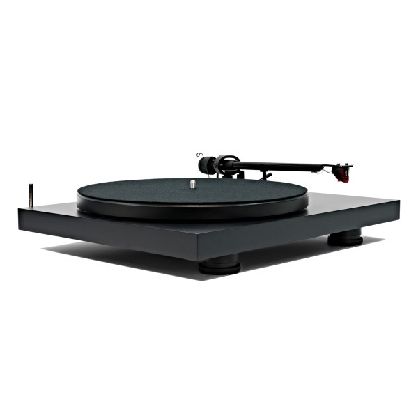 Pro-Ject Debut Carbon Evo Turntable, Satin Black - Angled view