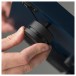 Pro-Ject Debut Carbon Evo Turntable - Lifestyle image, levelling feet