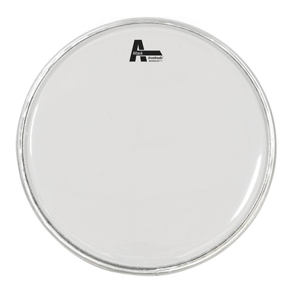 Attack 12" MicroFlex1 1Ply Clear Drum Head