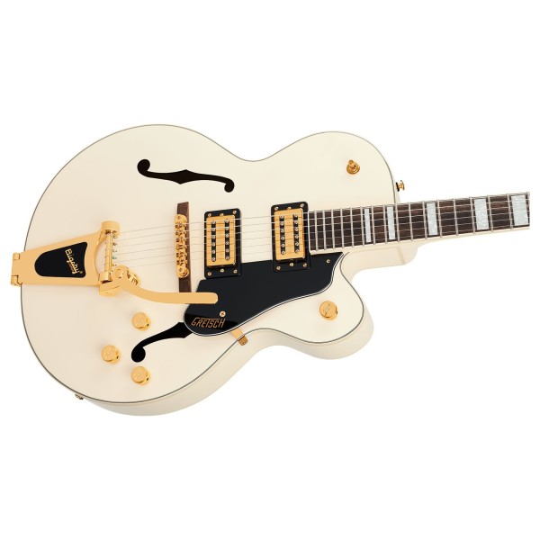 Gretsch G2420TG Streamliner Hollow Body with Bigsby LTD LRL, Broad'Tron BT-3S Pickups, Vintage White - body