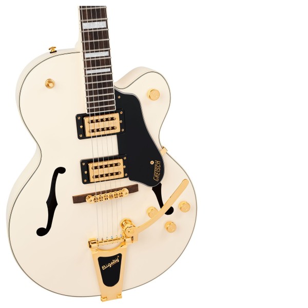 Gretsch G2420TG Streamliner Hollow Body with Bigsby LTD LRL, Broad'Tron BT-3S Pickups, Vintage White - hardware