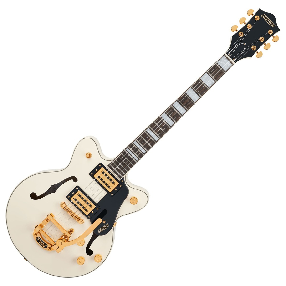 Gretsch G2655TG Streamliner Center Block Jr. Double-Cut with Bigsby LTD LRL Vintage White