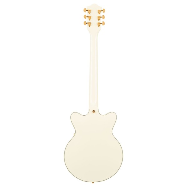 Gretsch G2655TG Streamliner Center Block Jr. Double-Cut with Bigsby LTD LRL, Vintage White - back