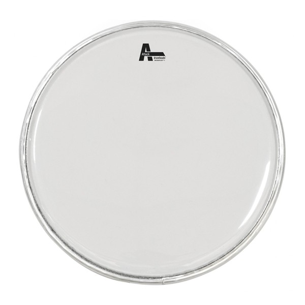 Attack 18" MicroFlex1 1Ply Thin Clear Drum Head
