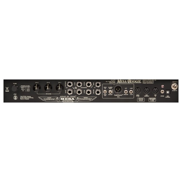 Mesa Boogie JP-2C Head, EU - rear panel